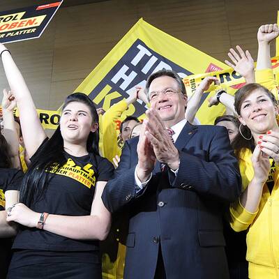 ÖVP-Wahlparty in Innsbruck