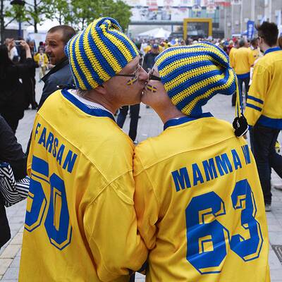 Eishockey-Finale Schweiz gegen Schweden