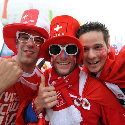 Eishockey-Finale Schweiz gegen Schweden