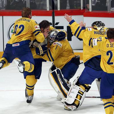 Eishockey-Finale Schweiz gegen Schweden