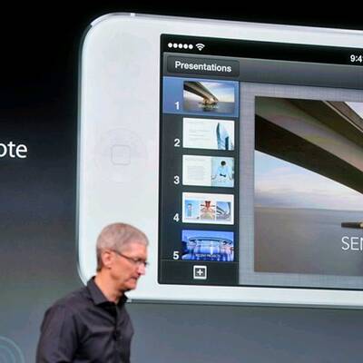 Apple Keynote am 10. September 2013