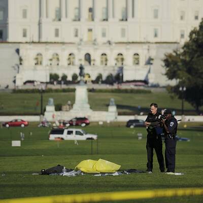 Schockierende Selbstverbrennung vor US-Kapitol