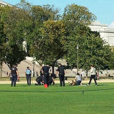 Schockierende Selbstverbrennung vor US-Kapitol
