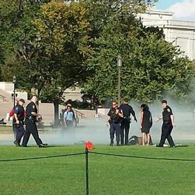 Schockierende Selbstverbrennung vor US-Kapitol