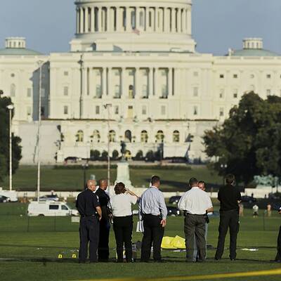 Schockierende Selbstverbrennung vor US-Kapitol