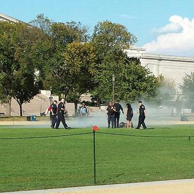 Schockierende Selbstverbrennung vor US-Kapitol