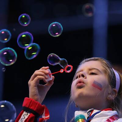 Die Bilder der Schlussfeier in Sotschi