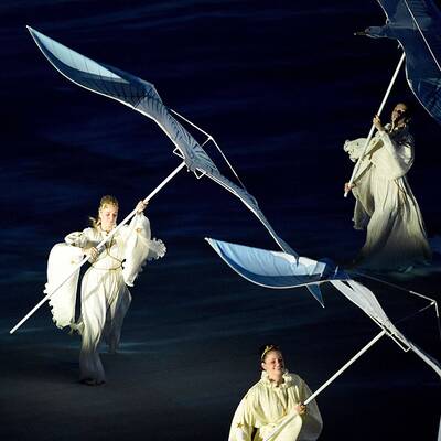 Die Bilder der Schlussfeier in Sotschi