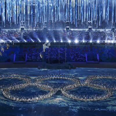 Die Bilder der Schlussfeier in Sotschi