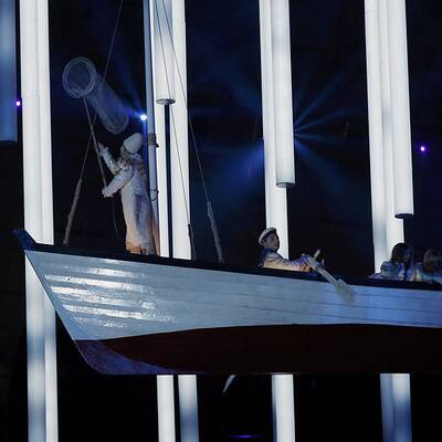 Die Bilder der Schlussfeier in Sotschi