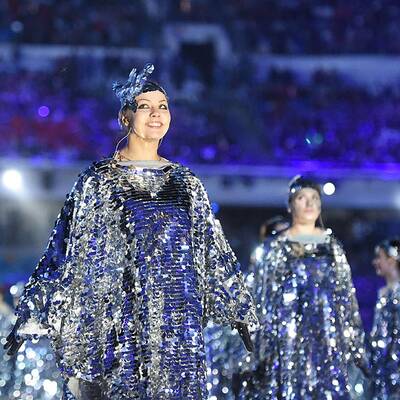 Die Bilder der Schlussfeier in Sotschi