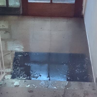 Überschwemmung in Döbling