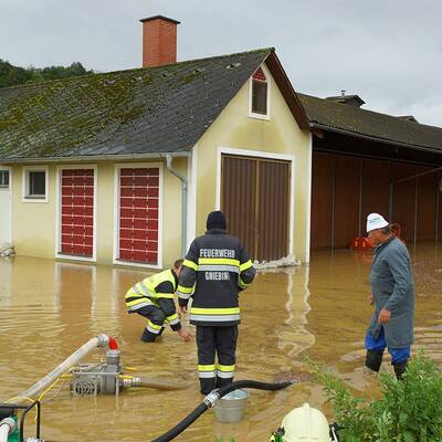 Hangrutschung in der Klausen