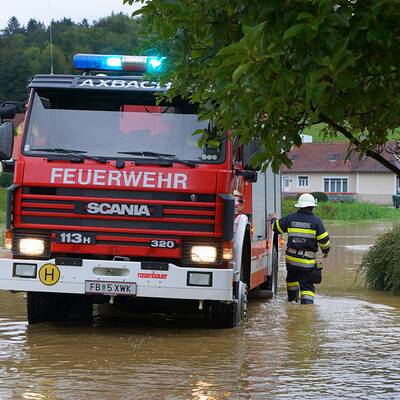 Hangrutschung in der Klausen