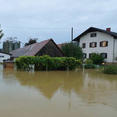 Hangrutschung in der Klausen