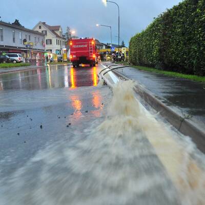 Hangrutschung in der Klausen