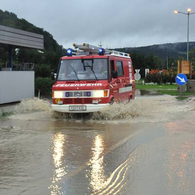 Hangrutschung in der Klausen
