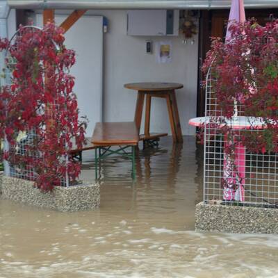 Hangrutschung in der Klausen