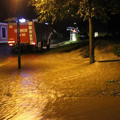 Hangrutschung in der Klausen