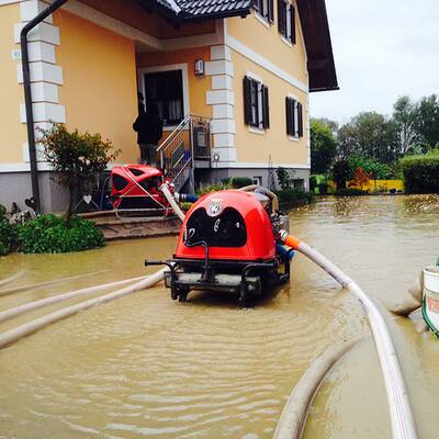 Hangrutschung in der Klausen
