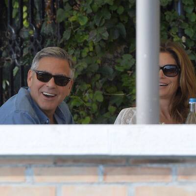 George Clooney & Cindy Crawford