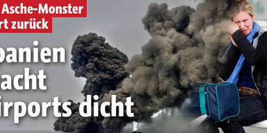 Span. Airports vorübergehend geschlossen