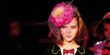 Pink am Kopf