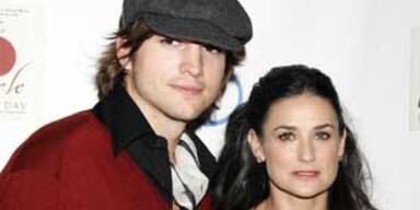 Ashton Kutcher und Demi Moore