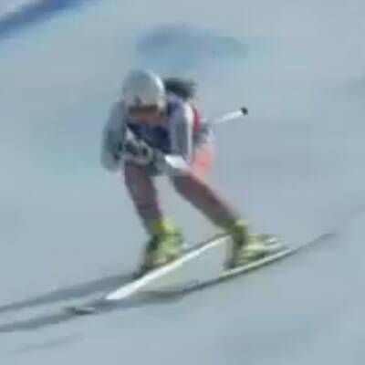 Die Bilder des Damen Riesentorlaufes