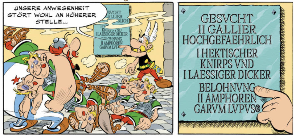 So hat man Asterix und Obelix noch nie gesehen!