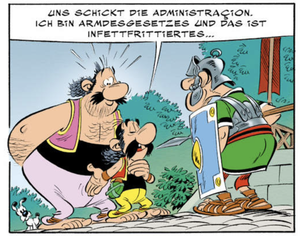 So hat man Asterix und Obelix noch nie gesehen!