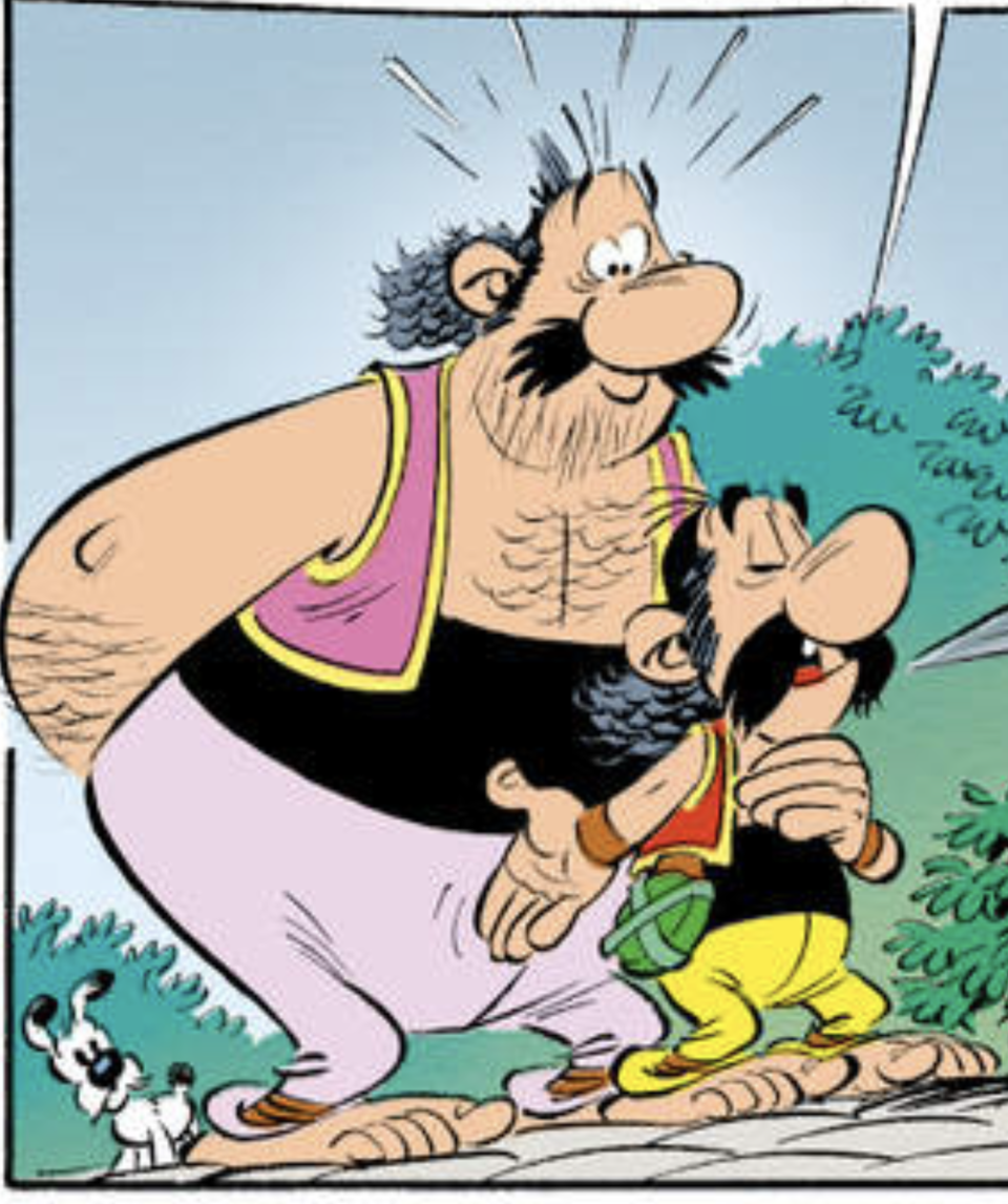 So hat man Asterix und Obelix noch nie gesehen!