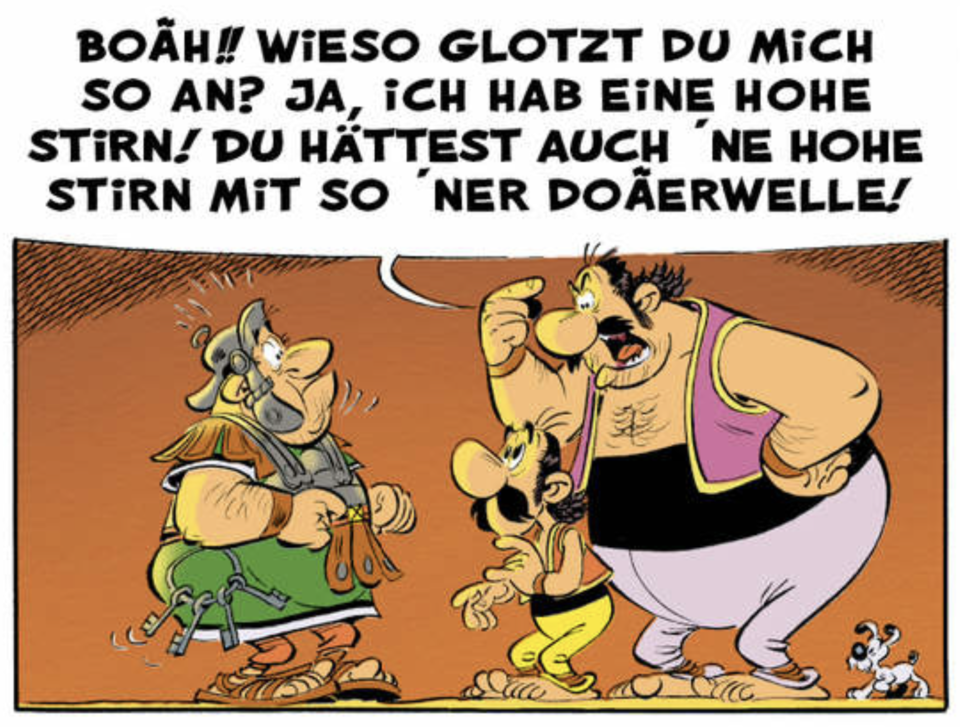 So hat man Asterix und Obelix noch nie gesehen!