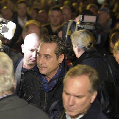 FPÖ-Demo in Traiskirchen