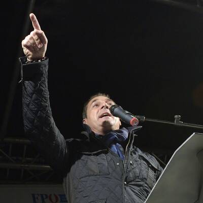 FPÖ-Demo in Traiskirchen