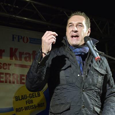 FPÖ-Demo in Traiskirchen