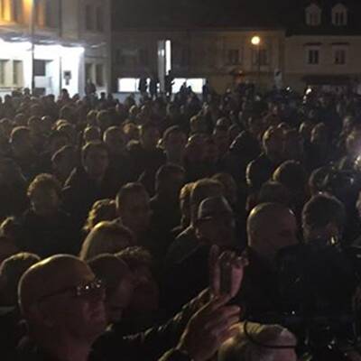 FPÖ-Demo in Traiskirchen