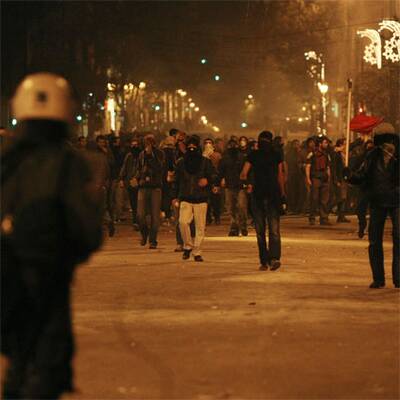 Ausschreitungen in Athen