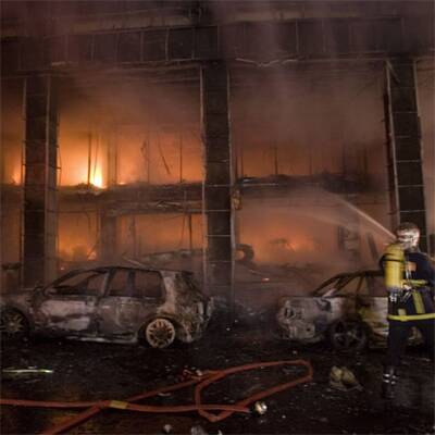 Ausschreitungen in Athen