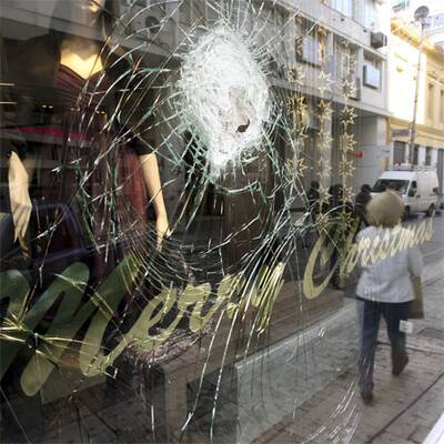 Ausschreitungen in Athen