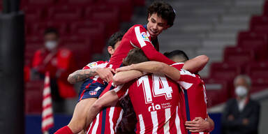 Atletico Madrid baute Ligaf&uuml;hrung aus