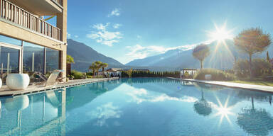 Au&szlig;enansicht La Maiena Meran Resort.