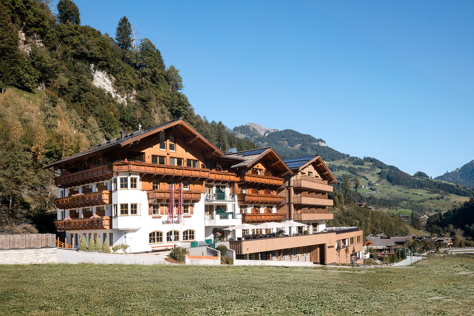 Hotel Kristall/Grossarl. Perfekter Ausgangspunkt für Erholung, Ski- und Wandererlebnisse.