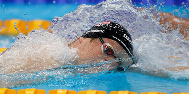 Schwimmer Felix Aub&ouml;ck