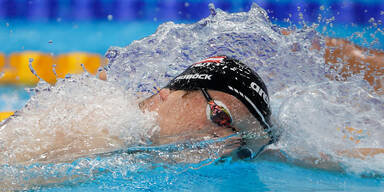 Felix Auböck bei Schwimm-EM in Budapest