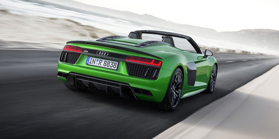 Audi schiebt den R8 Spyder V10 plus nach