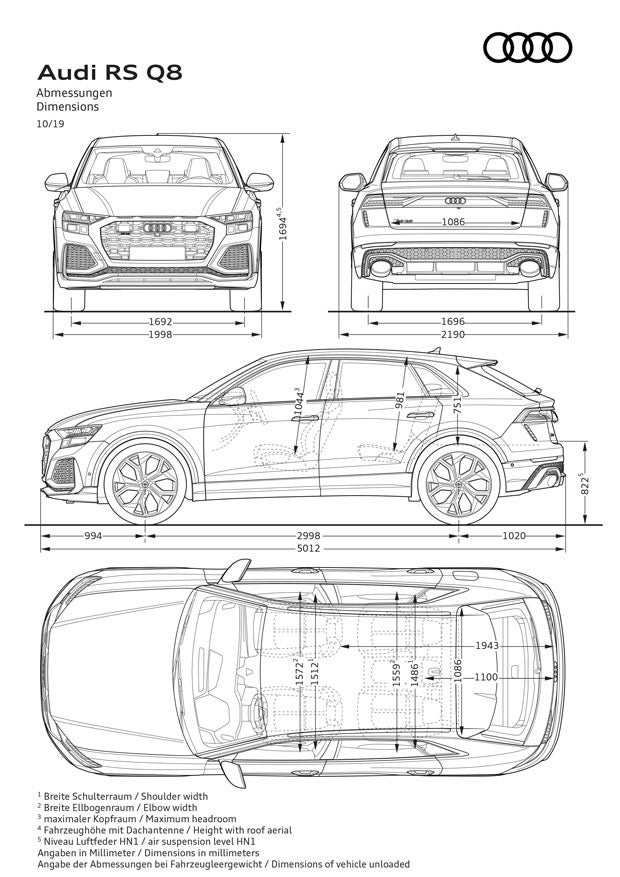 Audi greift mit 600 PS starkem RS Q8 an
