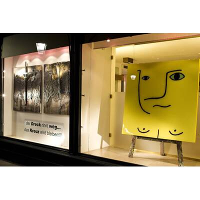 DJ Ötzi zeigt seine Gemälde