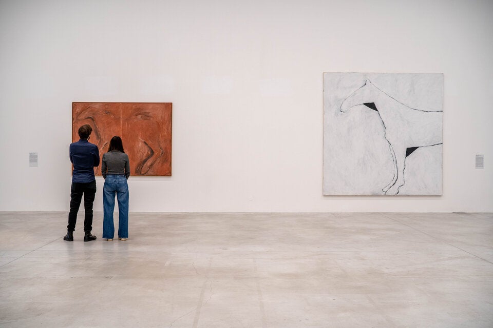 Monumentale Pferdebilder in der Kunsthalle Krems