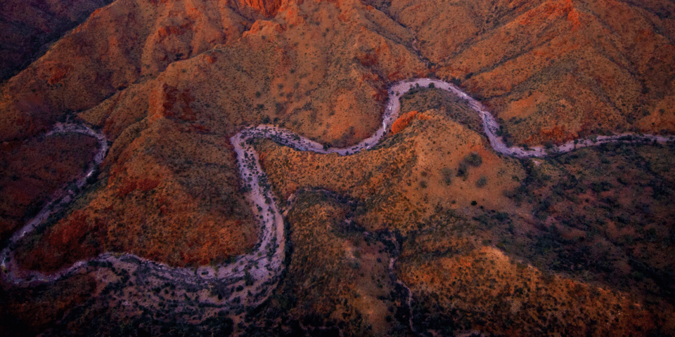 Das malerische Outback in Südaustralien